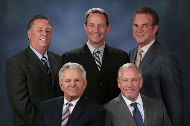 Arnie Abramson, Matthew Blumkin, Richard Tanitsky, Bill Rake, and Robb Greenspan